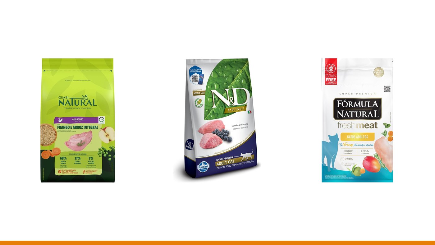 As 6 melhores rações naturais para gatos em 2026