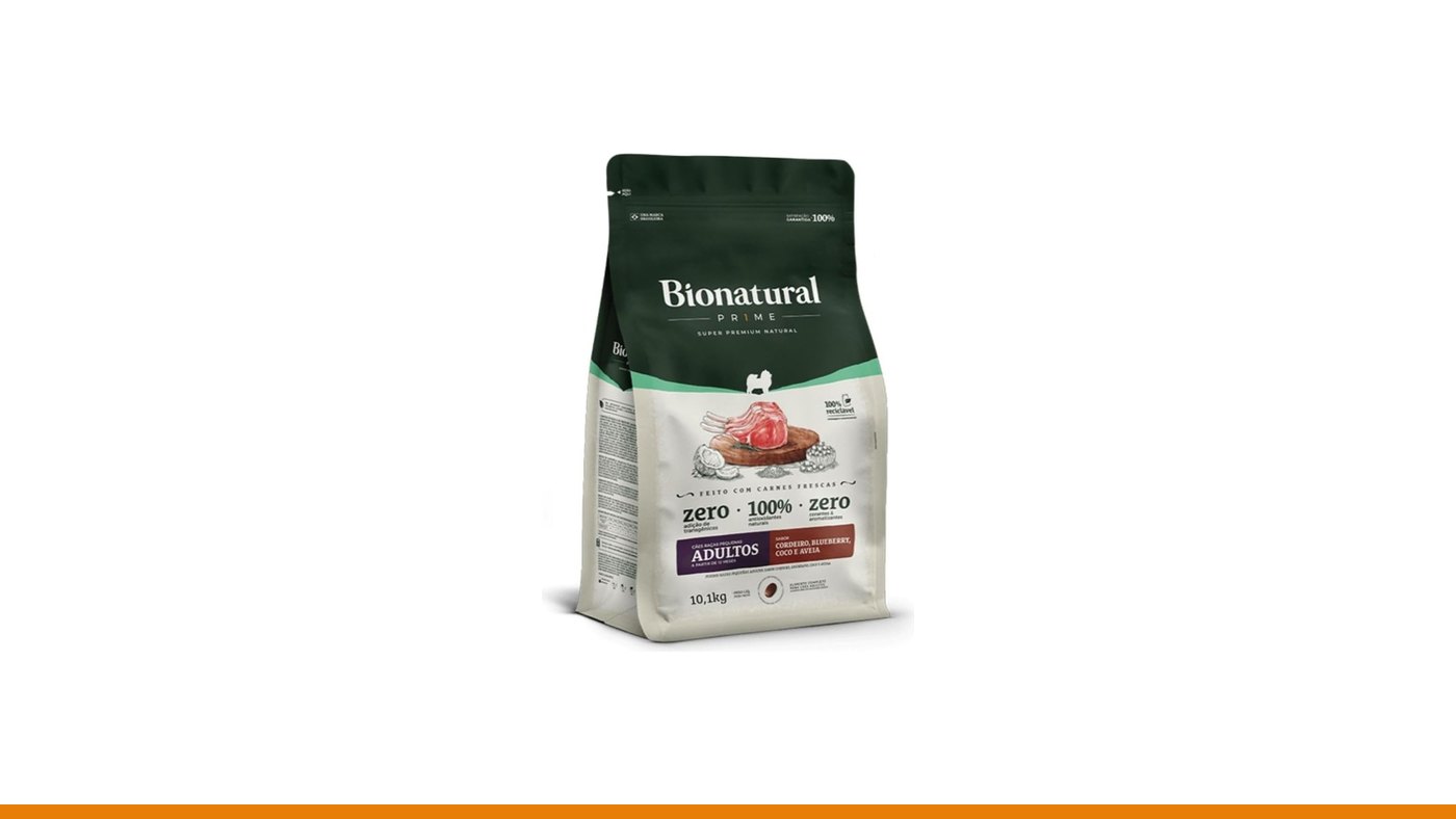 Bionatural Prime para raças pequenas é boa? Análise da ração de cordeiro em 2026