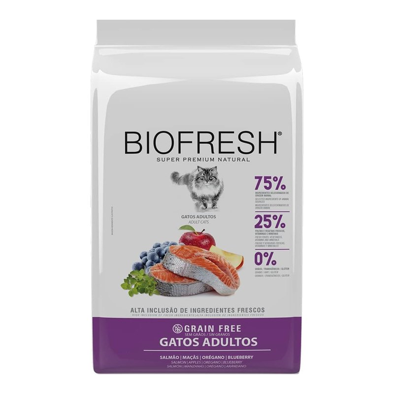 Biofresh Gatos Adultos Salmão 7,5 kg