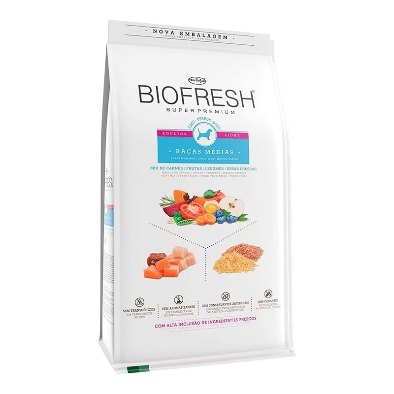 Biofresh Light Cães Adultos Raças Médias 10,1 kg