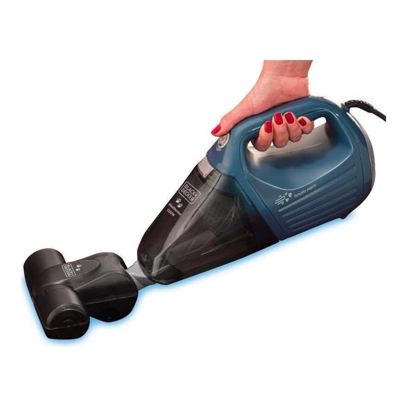 Black+Decker APS1200PET Aspirador Portátil com Bocal Turbo Pet 110V