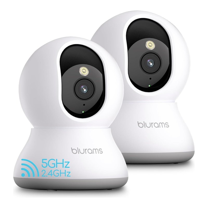 blurams Câmera Pet 360 2K Pacote com 2
