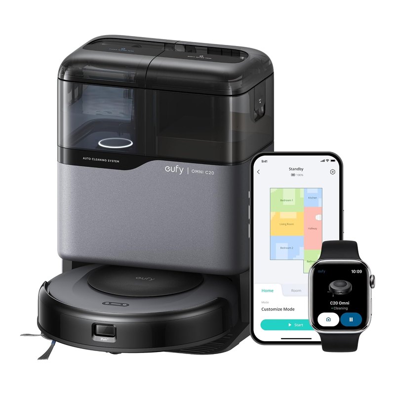 eufy C20 Omni Robô Aspirador com Estação Completa 220V