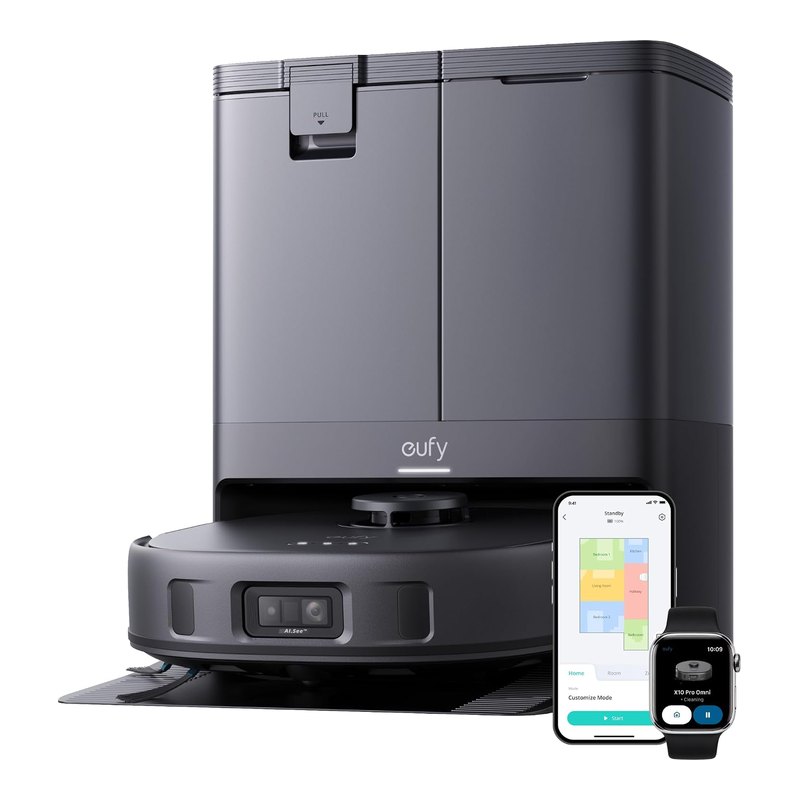 eufy X10 Pro Omni Robô Aspirador com Estação Completa 220V