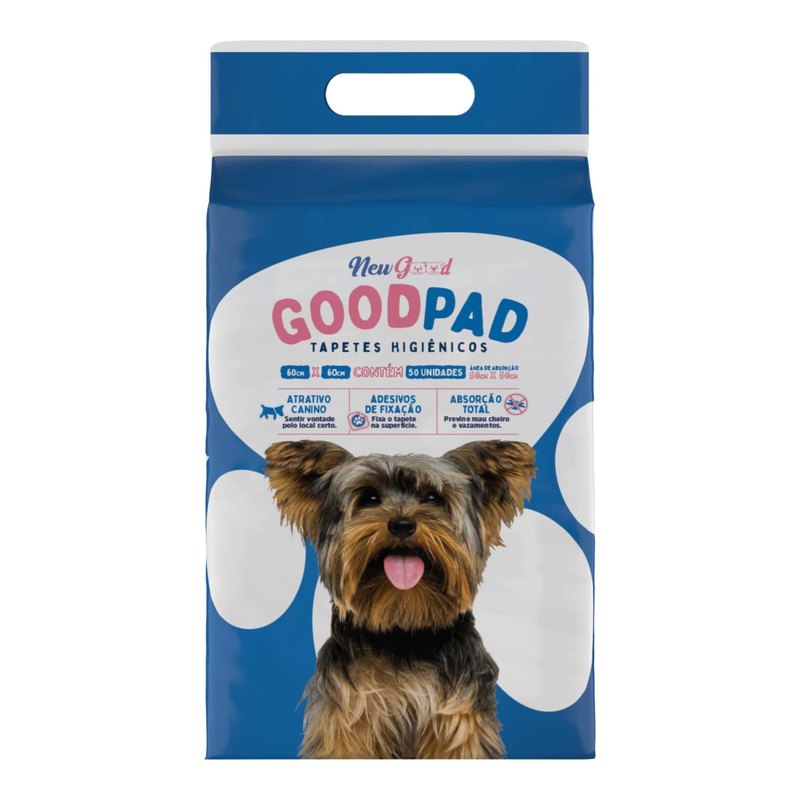 Good Pad Tapete Higiênico 60x60 cm 50 Unidades