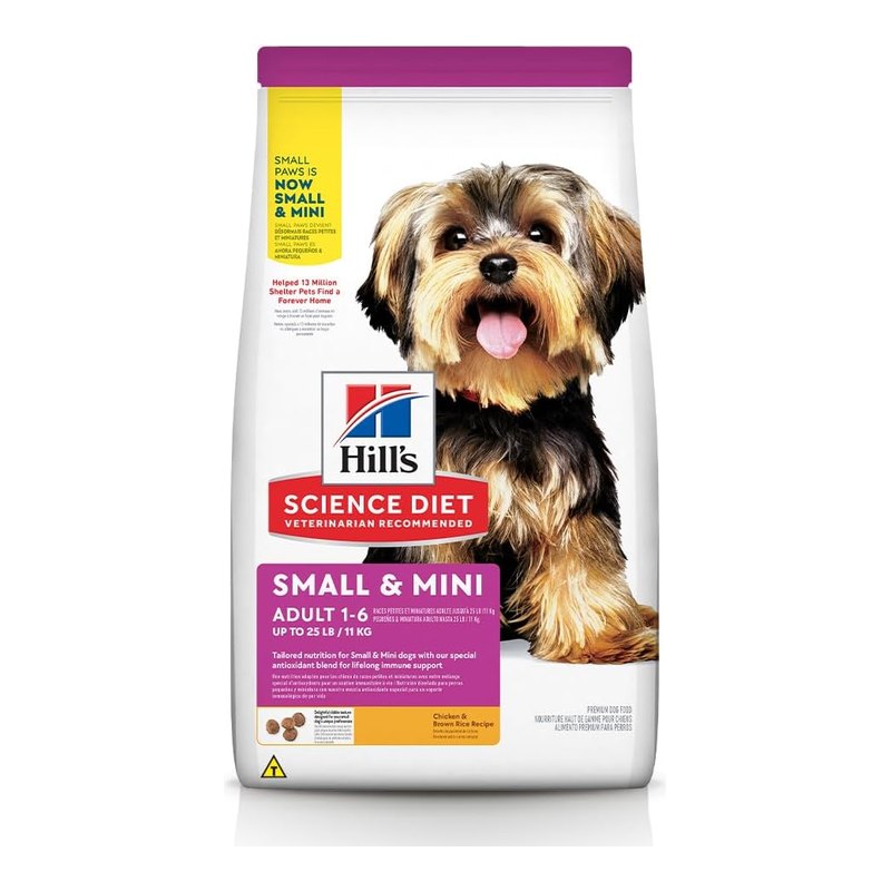 Hill's Science Diet Cães Adultos Pequenos e Mini Frango 7,03 kg