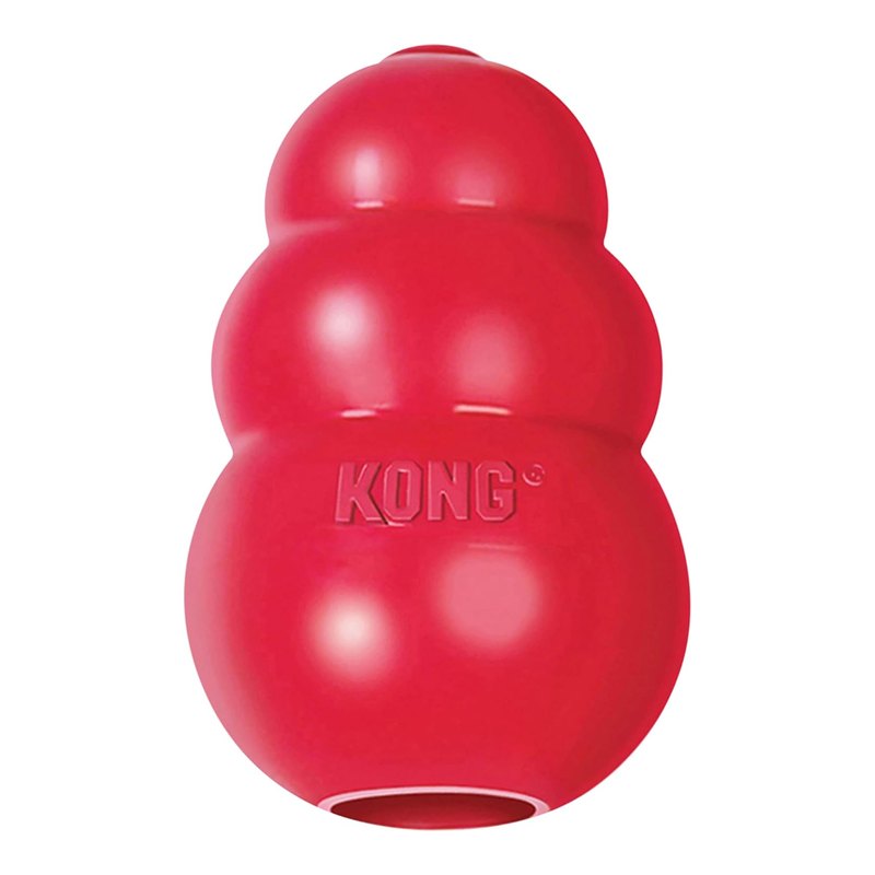 KONG Classic Médio Brinquedo Vermelho