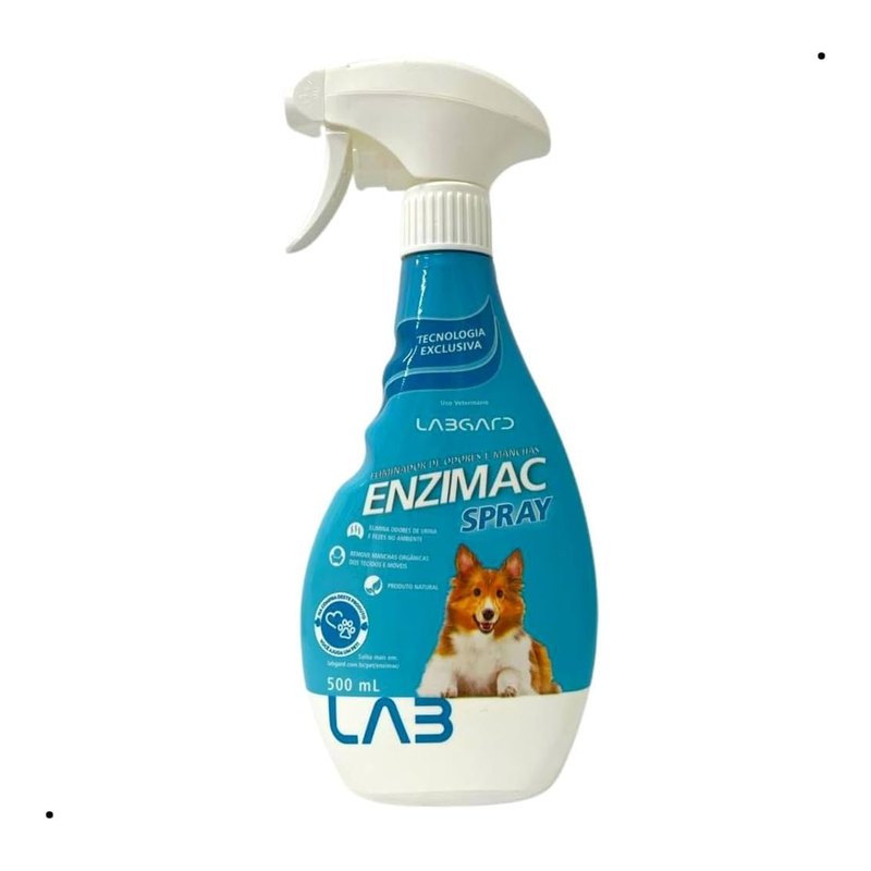 Labgard Enzimac Spray Eliminador de Odores e Manchas 500 ml