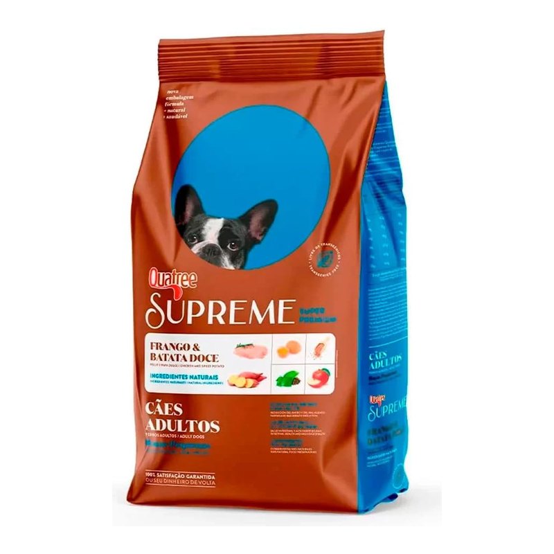 Quatree Supreme Cães Adultos Raças Pequenas 10,1 kg