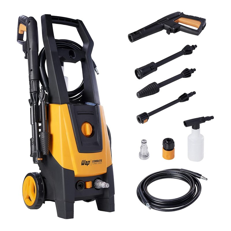 WAP Combate Turbo 2600 Lavadora de Alta Pressão 2100 psi Motor de Indução 127V