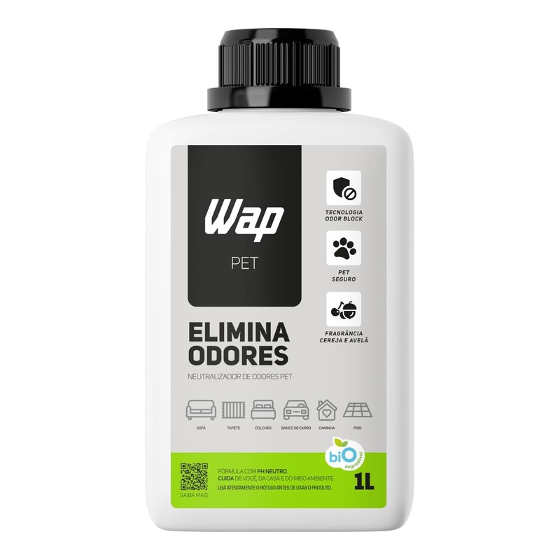 WAP Eliminador de Odores Pet Cereja e Avelã 1 L