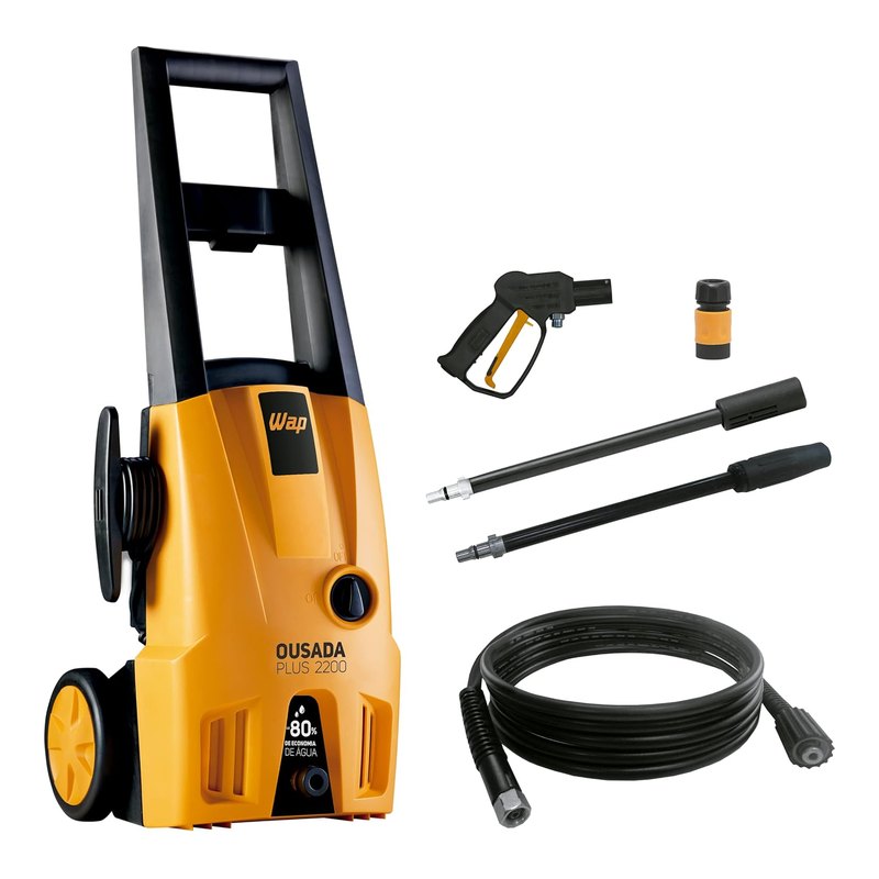WAP Ousada Plus 2200 Lavadora de Alta Pressão 1750 psi 1500W 127V