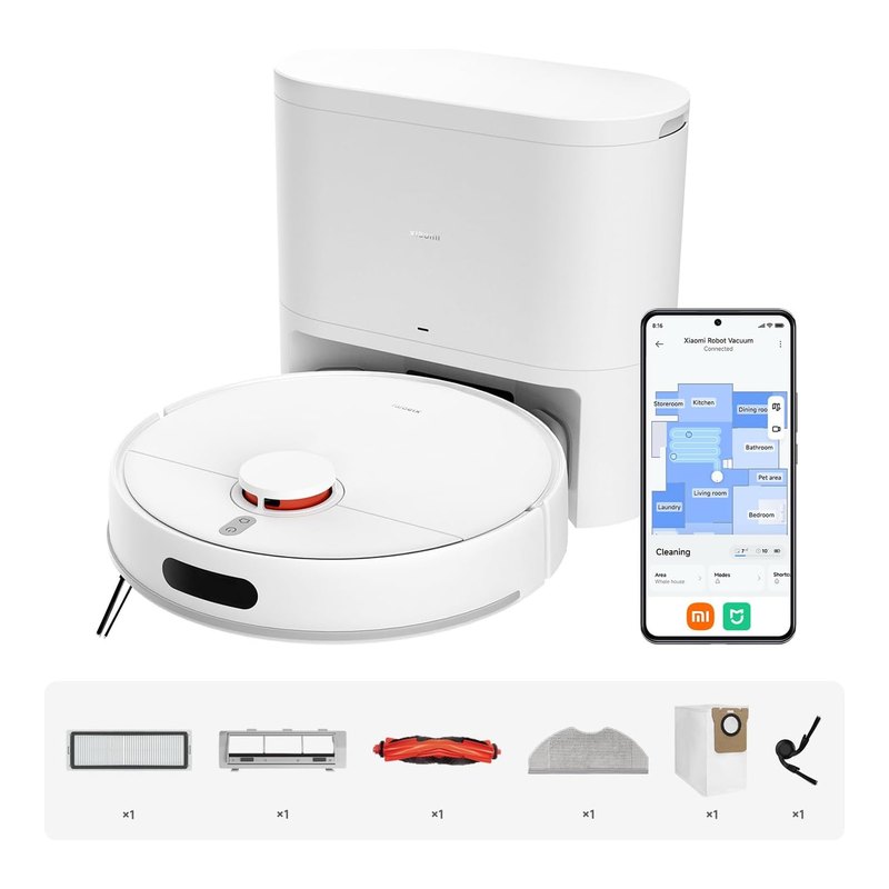 Xiaomi Robot Vacuum H40 com Base de Autoesvaziamento