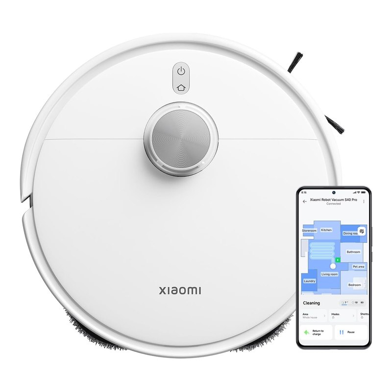 Xiaomi Robot Vacuum S40 Pro com Esfregão